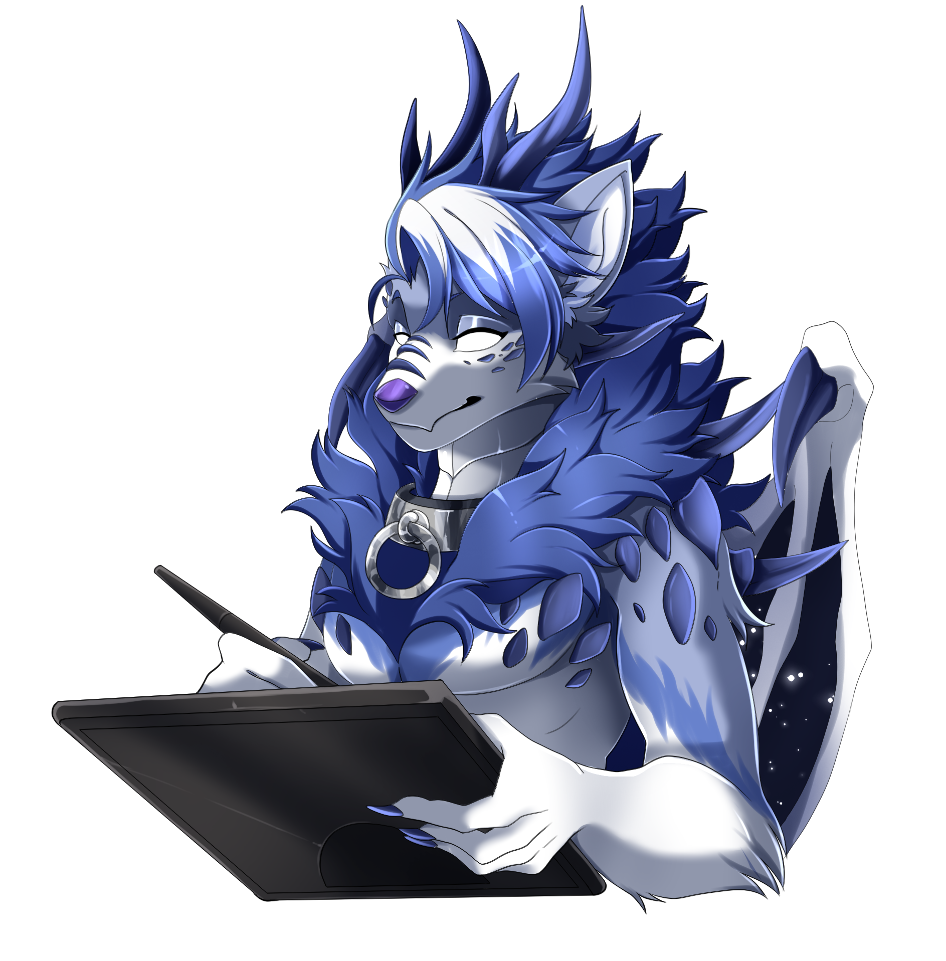 Ice, le fursona d'Ice Design